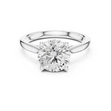 Gold Ring DDLR-991, White Gold, view 4