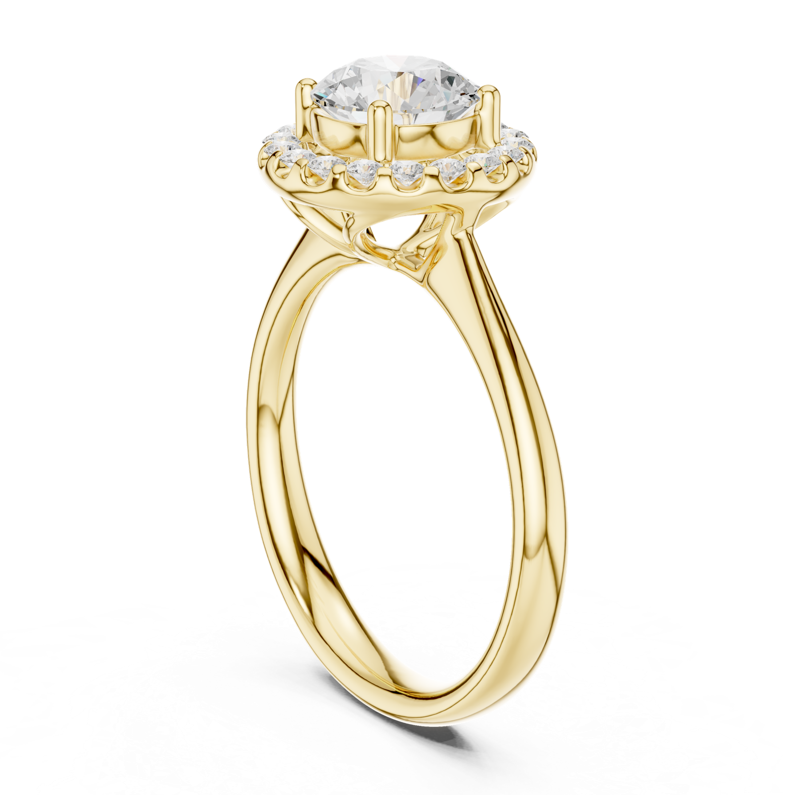 Gold Ring DDLR-629, Yellow Gold
