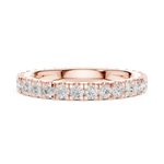Gold Ring DDLR-605, Rose Gold, view 3