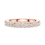 Gold Ring DDLR-605, Rose Gold, view 3