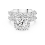 Gold Ring DDLR-293, White Gold, view 4