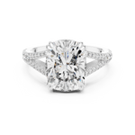 Gold Pendant 9-10026L_18, White Gold