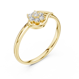 Gold Ring 1 (350), Yellow Gold, view 2