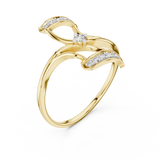 Gold Ring 12-10040@L, Yellow Gold, view 2