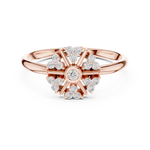 Gold Ring 1 (413), Rose Gold, view 4