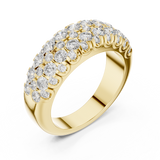 Gold Ring L03-01, Yellow Gold, view 2