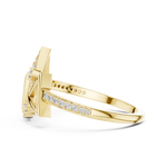 Gold Ring LR-01 (1), Yellow Gold, view 3