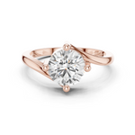 Gold Ring DDLR-804, Rose Gold