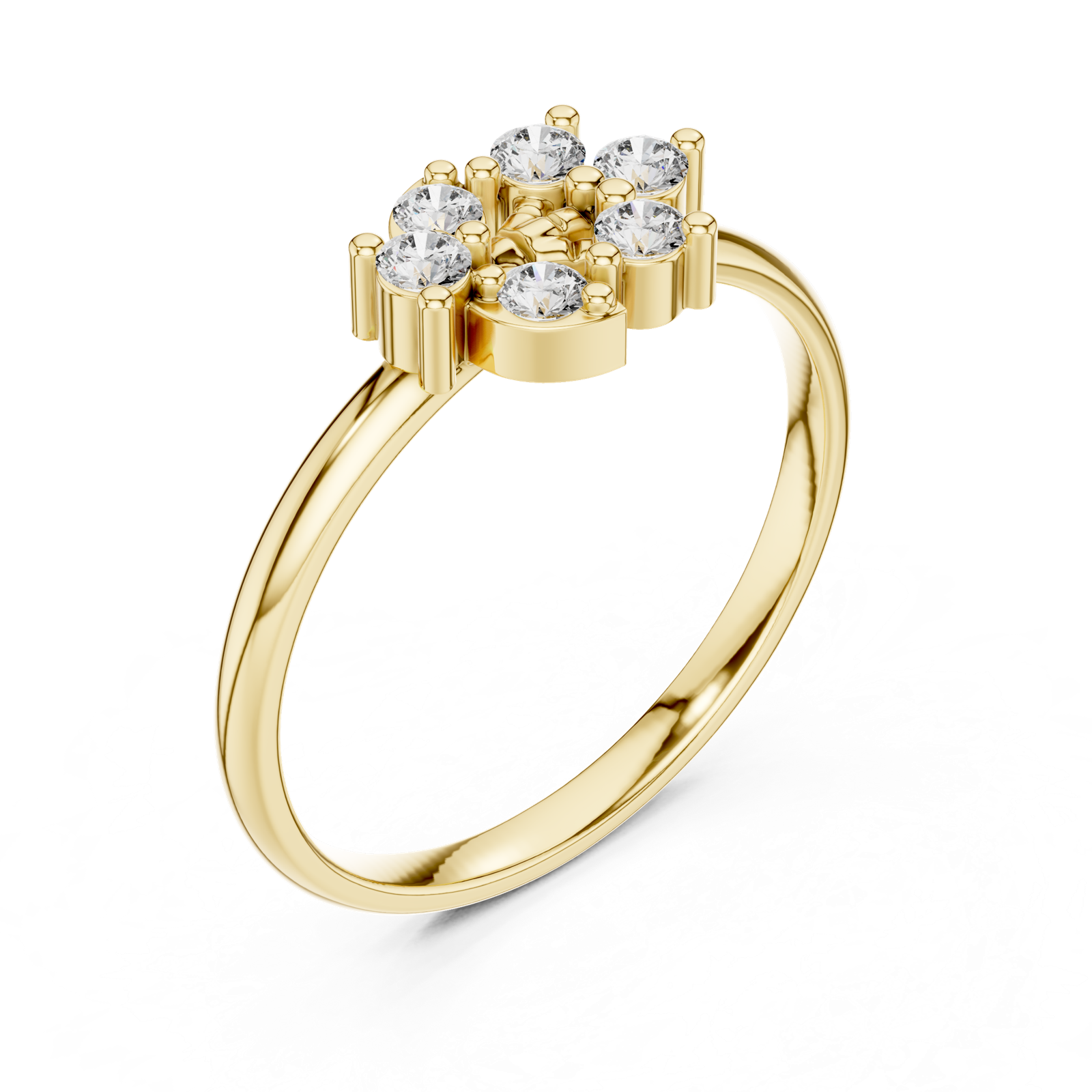 Gold Ring 1 (456), Yellow Gold, view 2