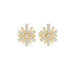 Gold Earrings 9-10091E, Yellow Gold