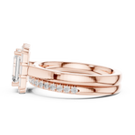 Gold Ring DDLR-303, Rose Gold, view 3