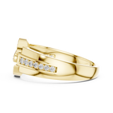 Gold Ring LR-01 (45), Yellow Gold, view 3