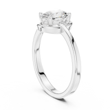Gold Ring DDLR-508, White Gold