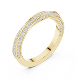 Gold Ring DDLR-377, Yellow Gold, view 2