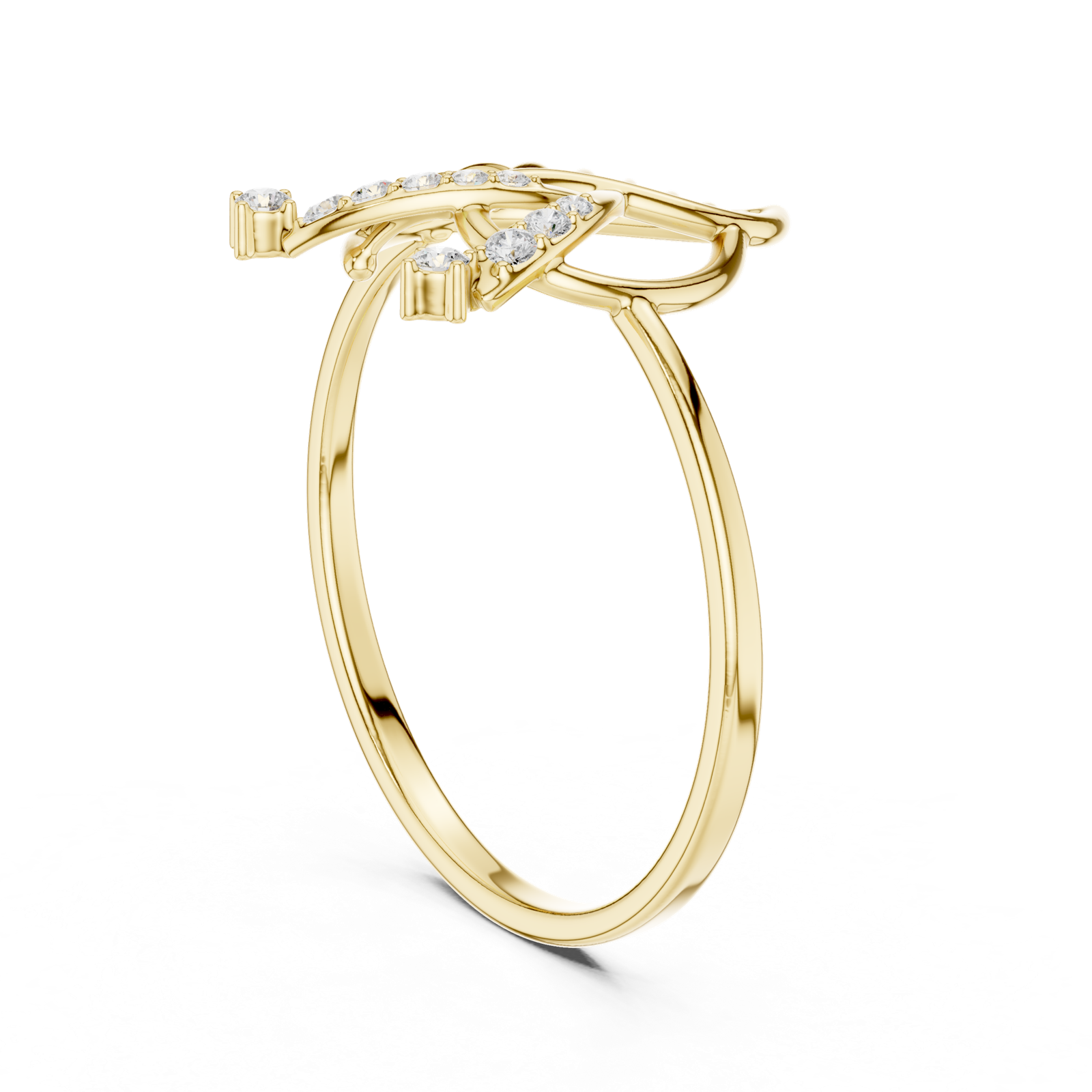 Gold Ring 1 (117), Yellow Gold, view 1