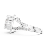 Gold Ring DDLR-335, White Gold, view 3