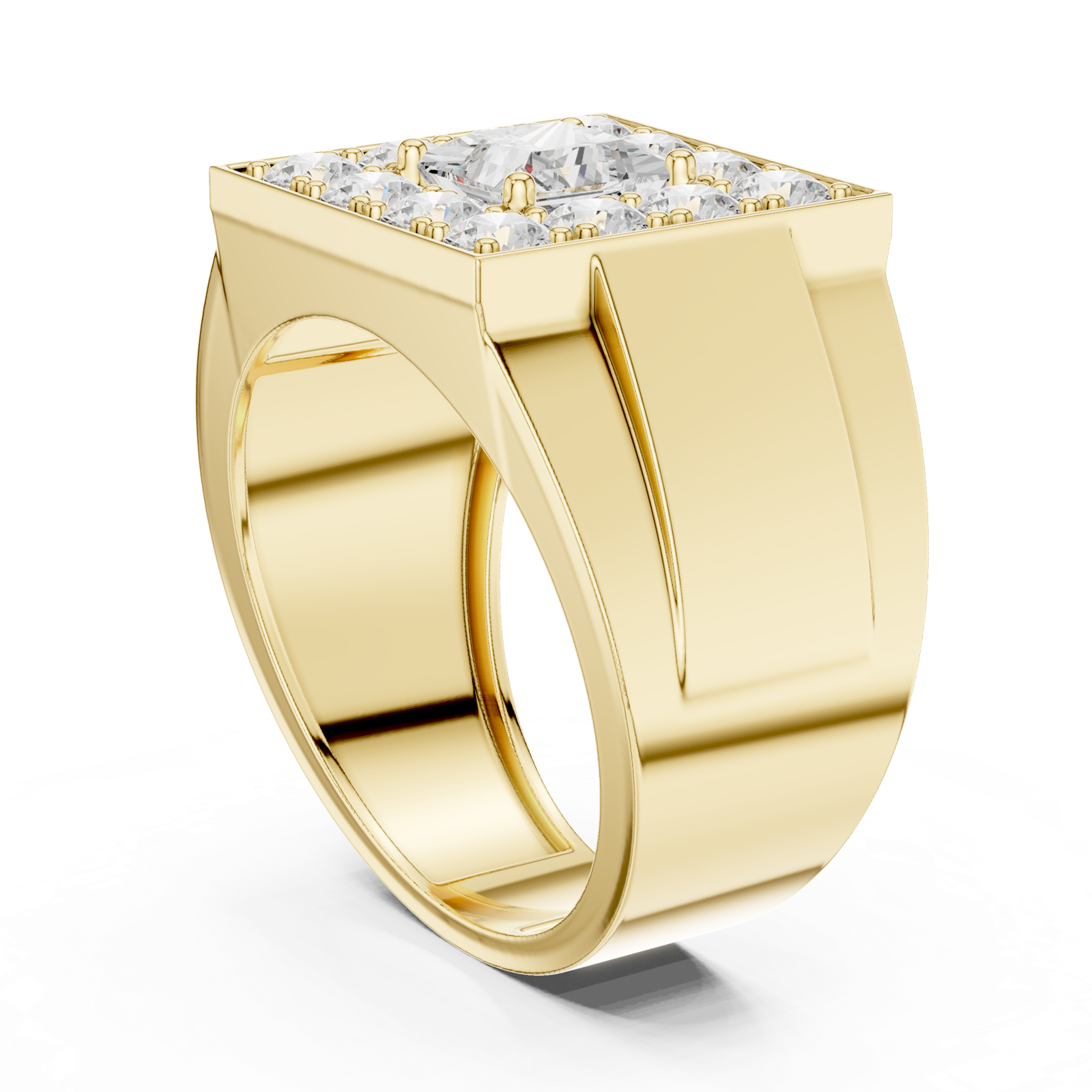Gold Ring DDLR-388, Yellow Gold