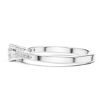 Gold Ring DDLR-834, White Gold, view 3