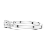 Gold Ring DDLR-834, White Gold, view 3