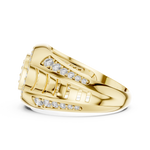 Gold Ring LR-01 (36), Yellow Gold, view 3