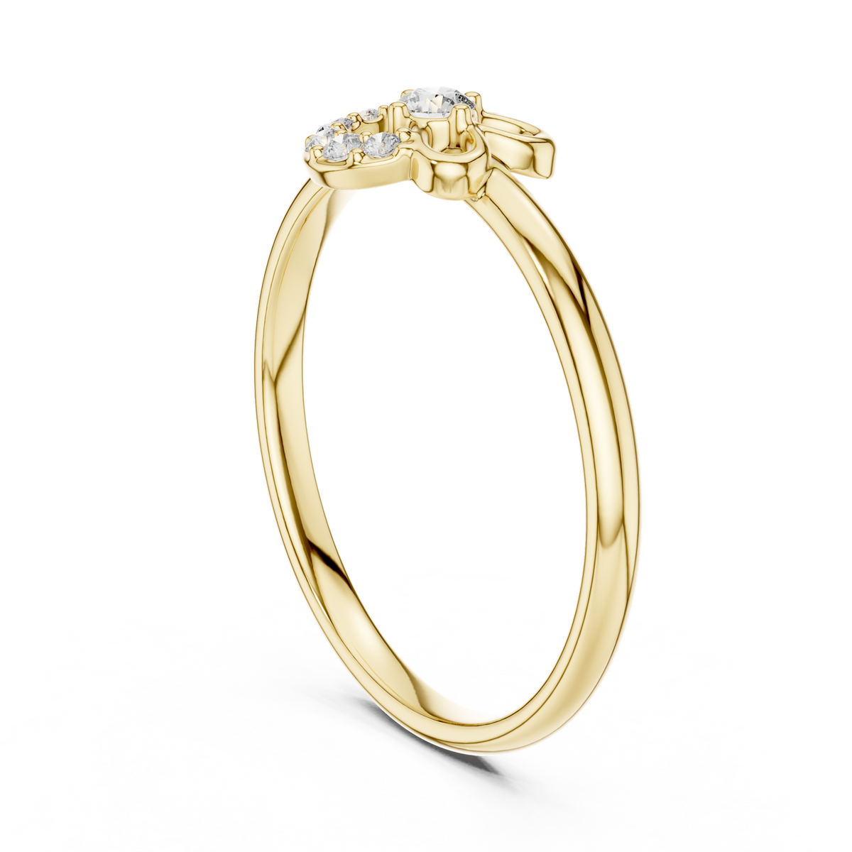 Gold Ring 1 (353), Yellow Gold, view 1