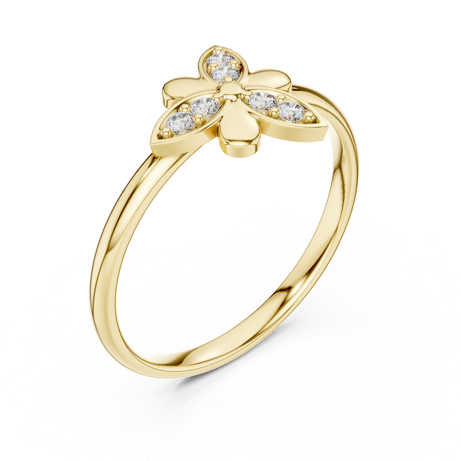 Gold Ring 1 (263), Yellow Gold, view 2