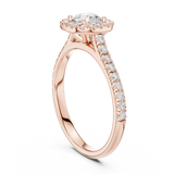Gold Ring LR-0245, Rose Gold, view 1
