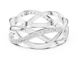 Gold Ring L22-R8, White Gold, view 4