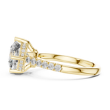 Gold Ring DDLR-162, Yellow Gold, view 3