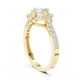 Gold Ring JLR-103, Yellow Gold, view 1