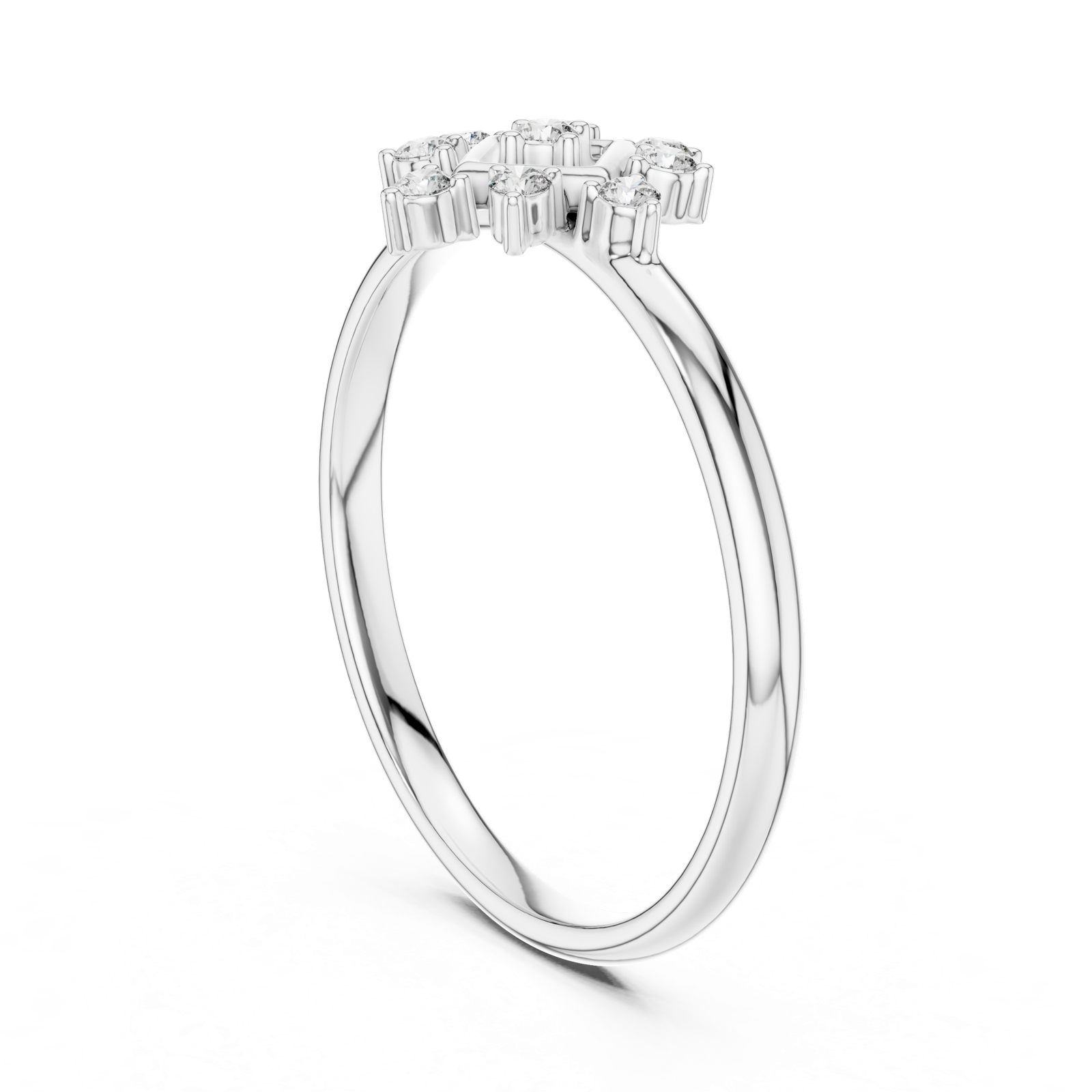 Gold Ring 1 (414), White Gold
