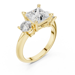 Gold Ring DDLR-904, Yellow Gold, view 2
