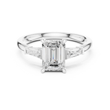 Gold Ring DDLR-922, White Gold, view 4