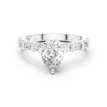 Gold Ring DDLR-1095, White Gold
