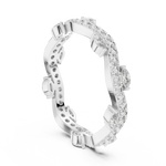 Gold Ring DDLR-237, White Gold