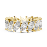 Gold Ring DDLR-247, Yellow Gold, view 3