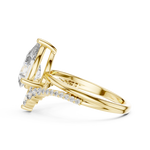 Gold Ring DDLR-059, Yellow Gold, view 3