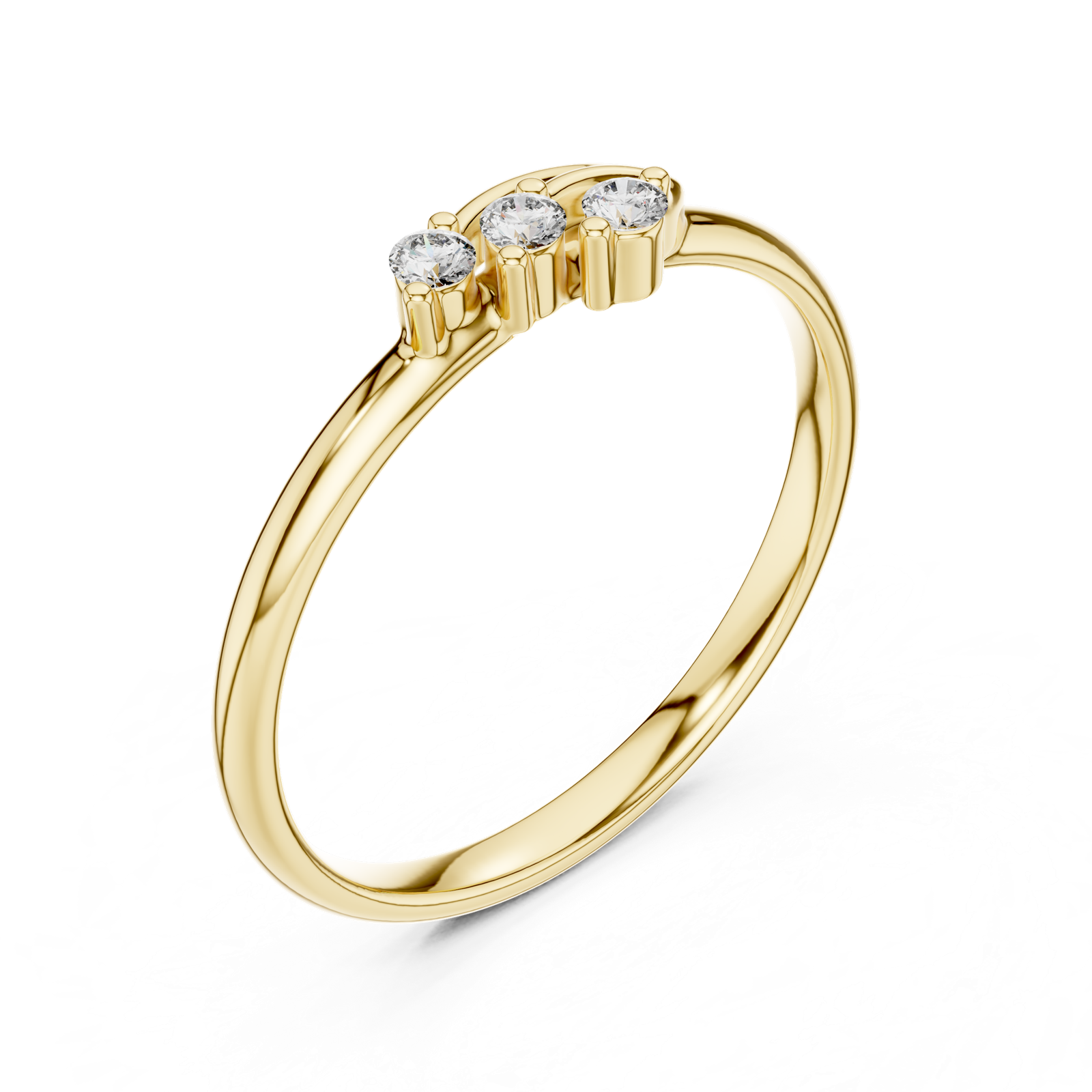 Gold Ring 1 (402), Yellow Gold, view 2