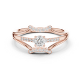 Gold Ring DDLR-843, Rose Gold