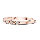 Gold Ring L28-24, Rose Gold, view 3