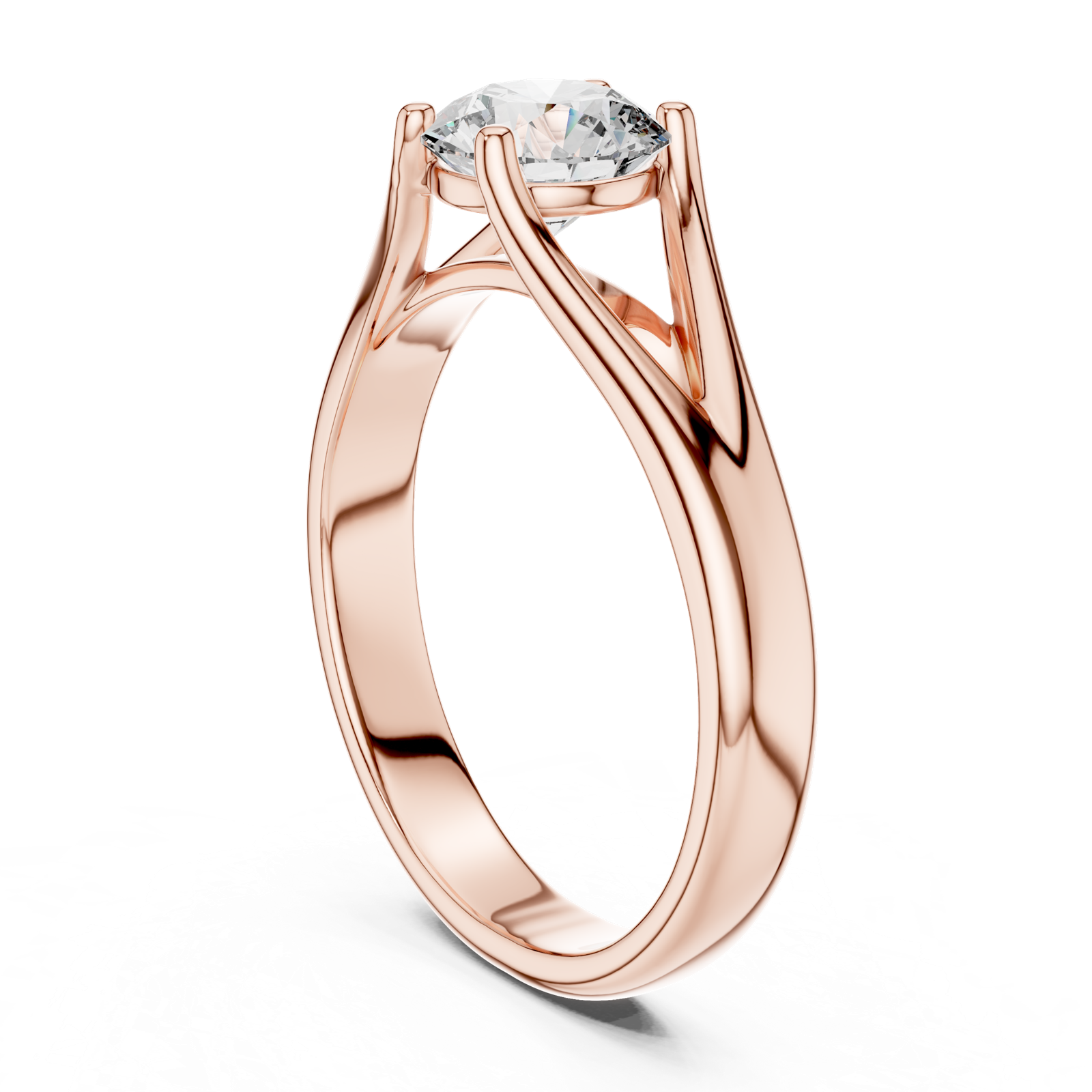 Gold Ring LR-0009, Rose Gold
