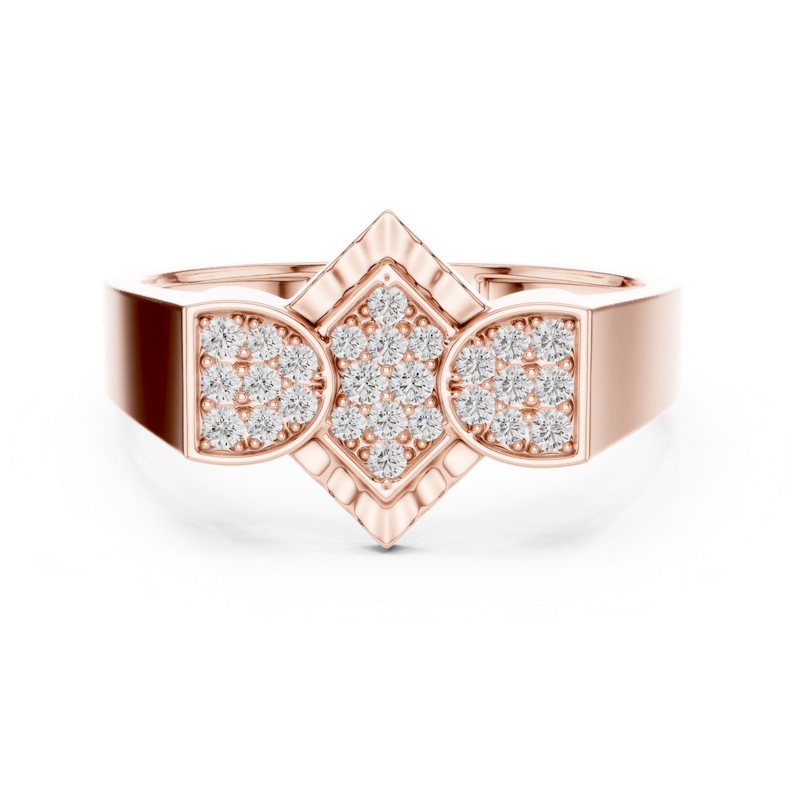 Gold Ring LR-01 (3), Rose Gold