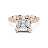 Gold Ring DDLR-952, Rose Gold, view 4