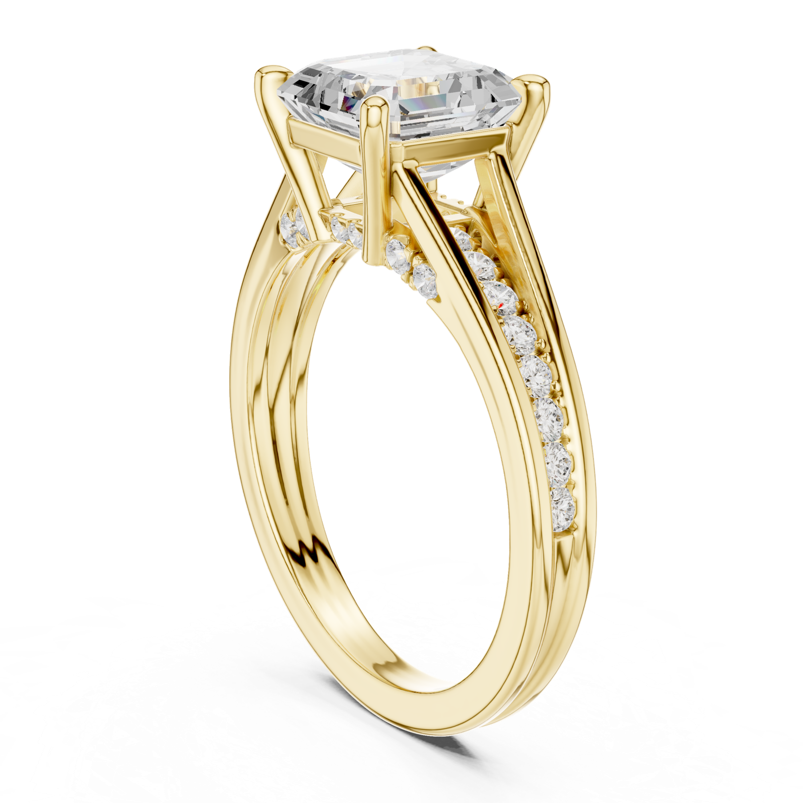 Gold Ring DDLR-992, Yellow Gold