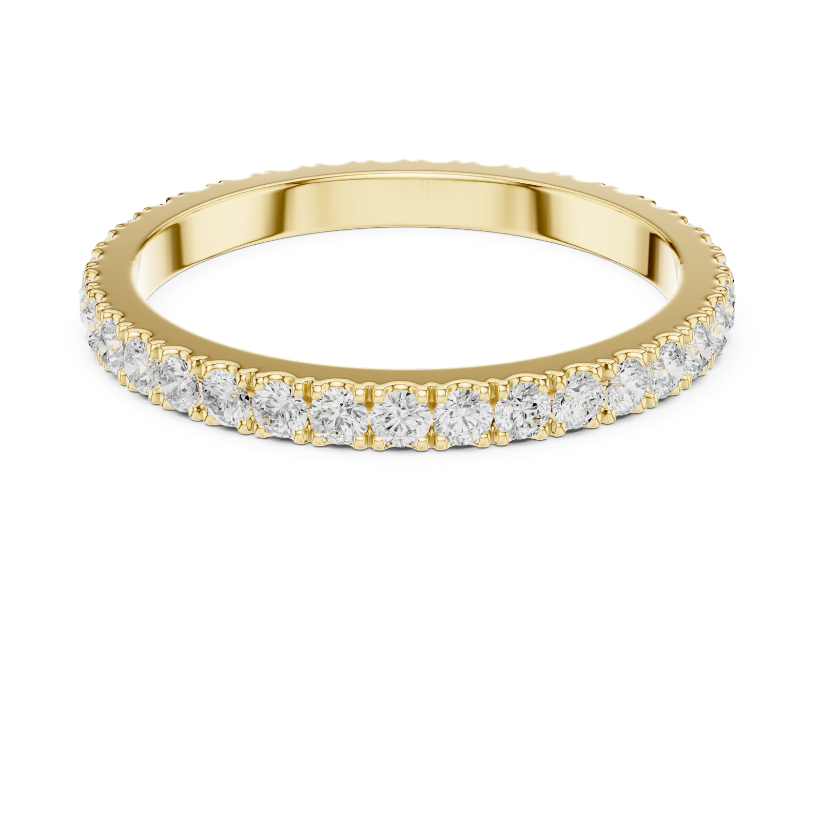 Gold Ring DDLR-1115, Yellow Gold, view 4