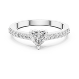 Gold Ring ABR-31, White Gold, view 4