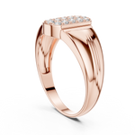 Gold Ring LR-01 (43), Rose Gold