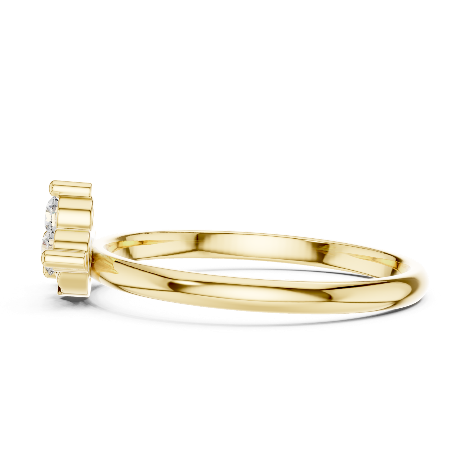 Gold Ring 1 (451), Yellow Gold, view 3