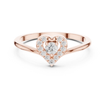 Gold Ring Ledis Ring, Rose Gold, view 4