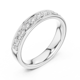 Gold Ring DDLR-577, White Gold, view 2